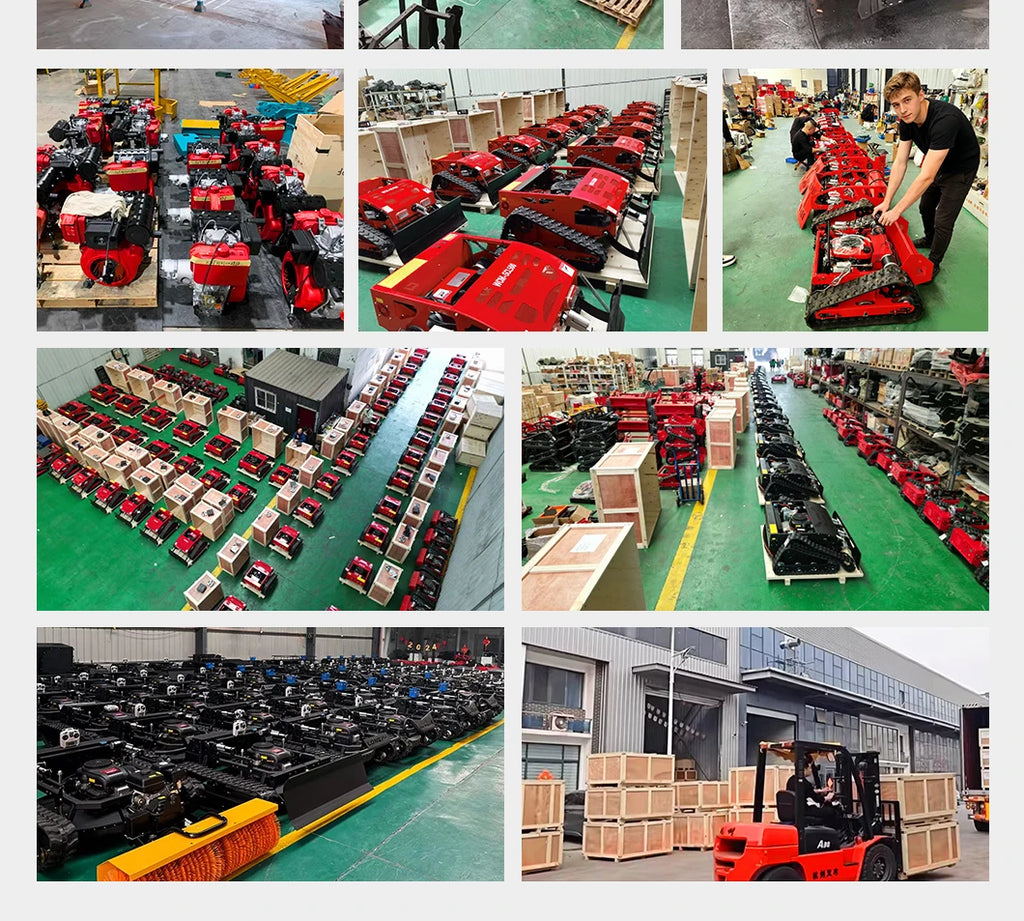 Customized Lawn Mower with Remote Control High Efficiency Low Power Consumption Suitable for Various Grass Types