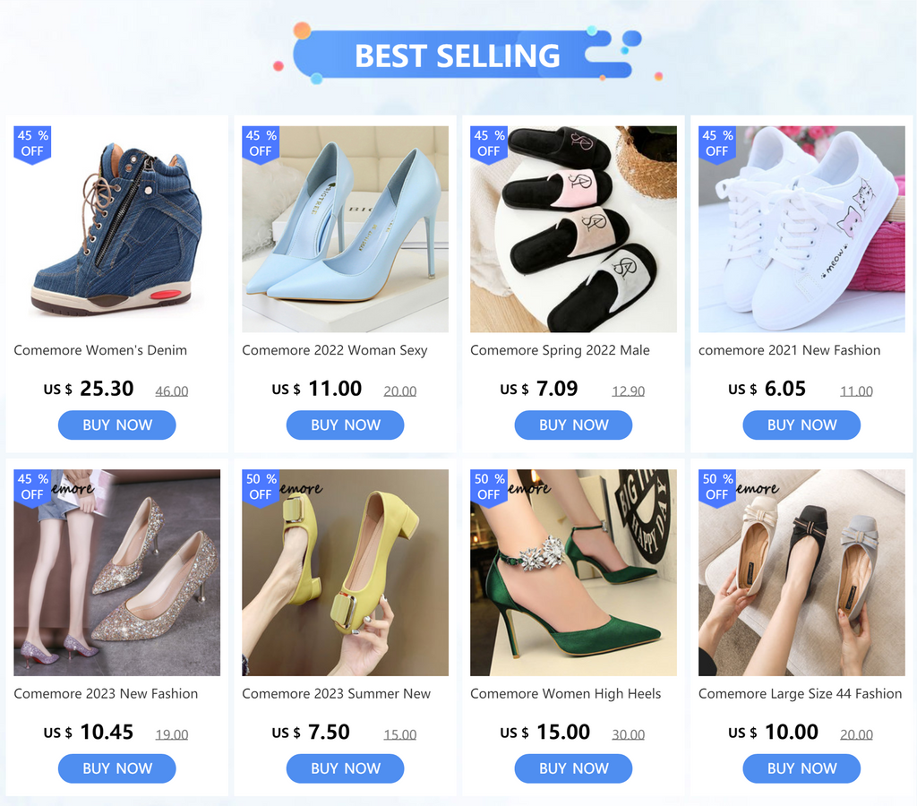 Comemore Comfortable 2023 Summer Block Heel Women's Sandals Girl Shoes Black Outer Wear Fashion Elegant Medium Heels Footwear 40
