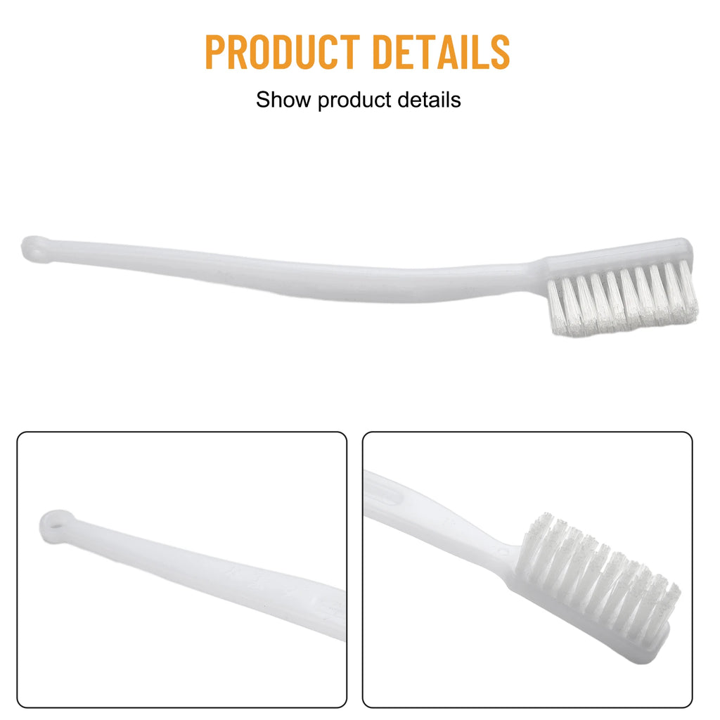 Brush Wire Metal Nylon Wire Plastic White Wire Brush Black Cleaning Handle Brass Machine Polishing Rust Silver