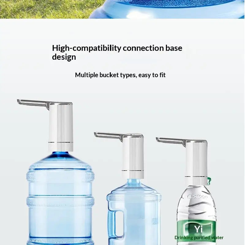 HOMEFISH Electric Household Folding Water Pump Bucket Automatic Water Dispenser Small Water Outlet for Home Use