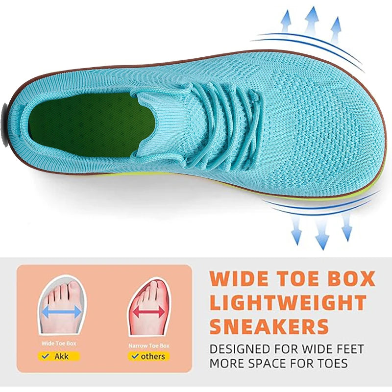 Minimalist Barefoot Shoes Unisex Lightweight Breathable Zero Soles Wide Toe Men's Running Shoes Outdoor Casual Walking Shoes