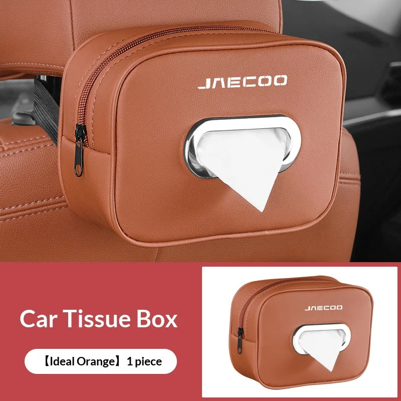 Suitable for JAECOO J5 J6 J7plus jaecoo J8 J7Phev car center console car mounted tissue box hanging bag tissue bag