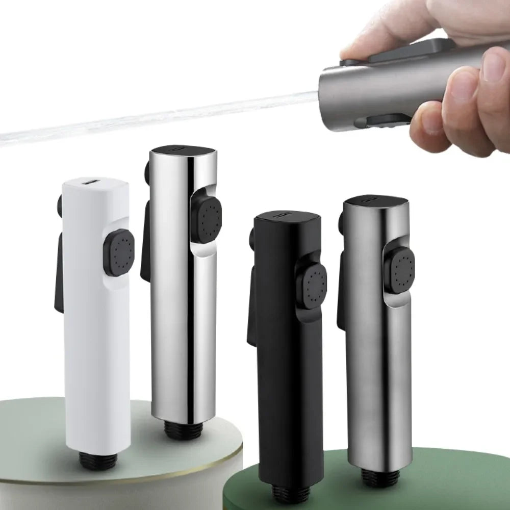 High Pressure Sprayer Nozzle Handheld Bathroom Water-saving Sprinkler Shattaf Shower Head Douche Kit
