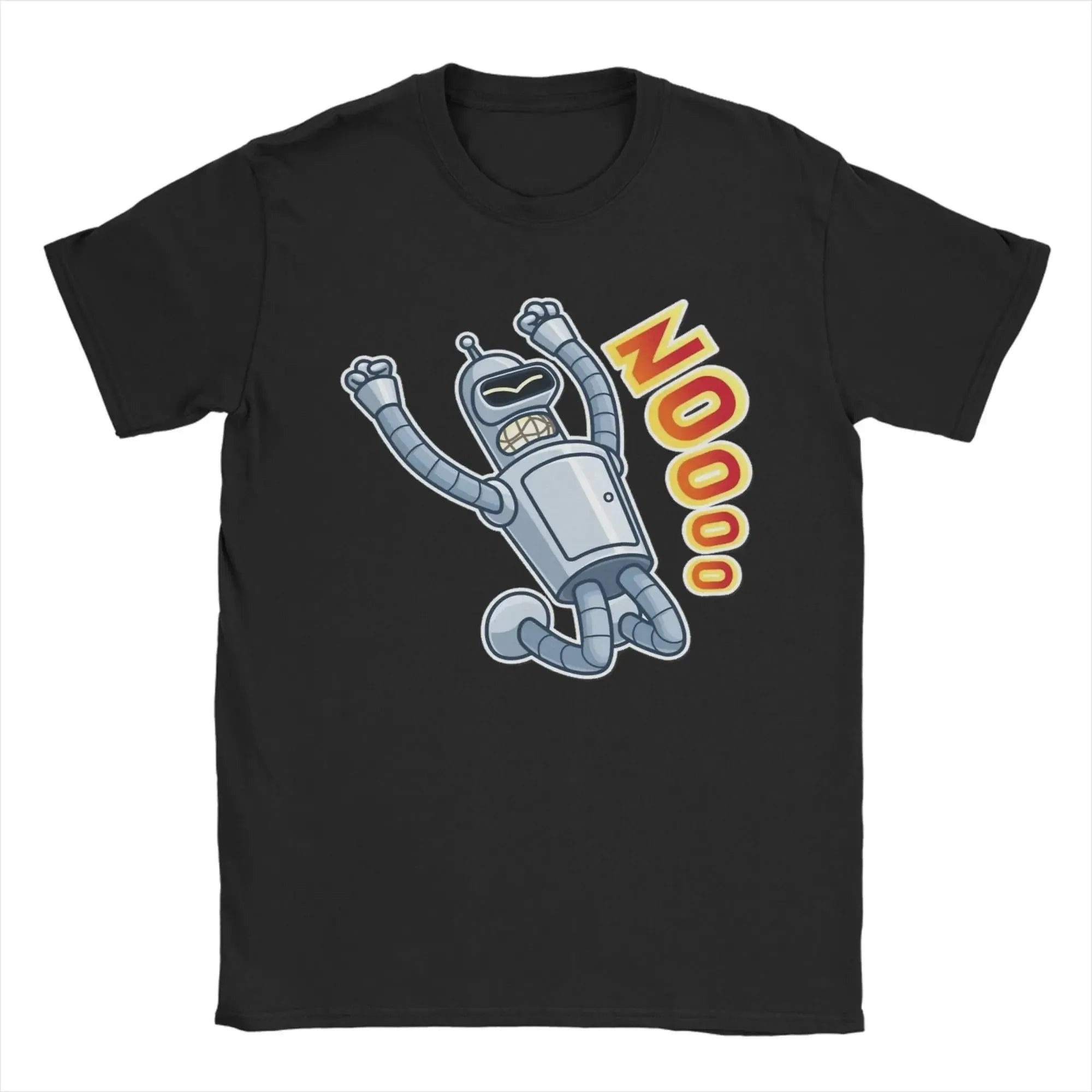 Hot Sale Futurama Bender Robot Peripherals Kill All Humans Funny Graphic Print T-shirt Men Women Cotton Oversized Summer New Tee