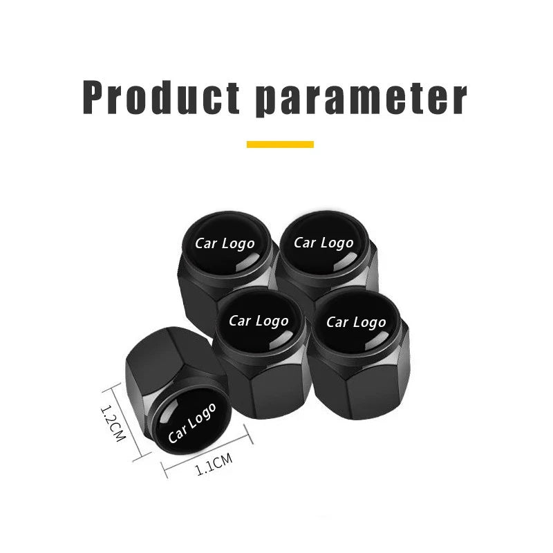 5PCS Car Tire Valve Cover Aluminium Alloy Tire Wheel Stem Air Valve Cap For Tesla Model 3 Y S X 2021 Roadster Cybertruck Juguete