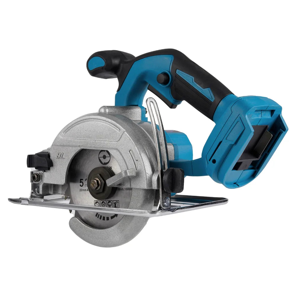 YOFIDRA 10800RPM 5/7 Inch Electric Circular Saw Handheld Multifunction Rechargeable Cutting Machine For Makita Battery Pin