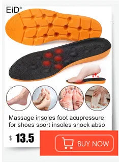EiD New Arch Support 25mm Orthotic insole Black Leather orthotics Insoles for Flat Foot O/X Leg Corrected Shoe Sole insert pads
