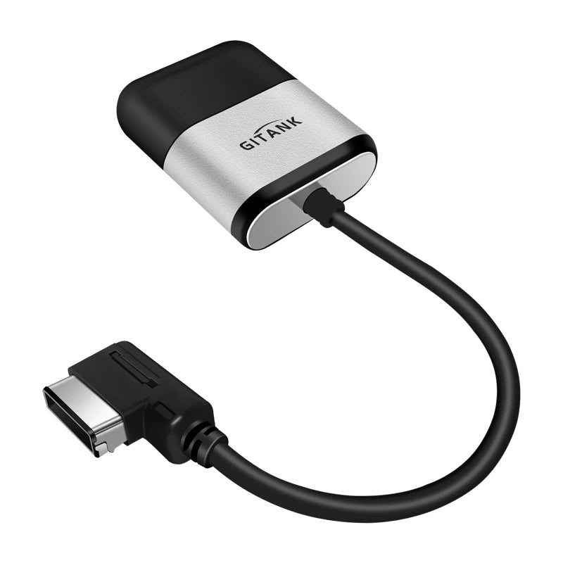 GITANK Bluetooth 5.0 Car Adapter with AptX HD for Audi MMI 3G AMI Music Interface Audi Symphony Concert Mercedes Media Interface