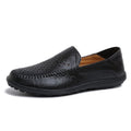Genuine Leather Men Shoes Casual Italian Mens Loafers Moccasins Luxury Brand Formal Slip on Male Boat Shoes Zapatos De Hombre