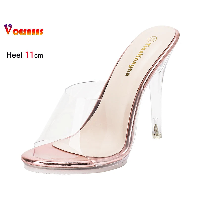 Big Size Transparent Slippers