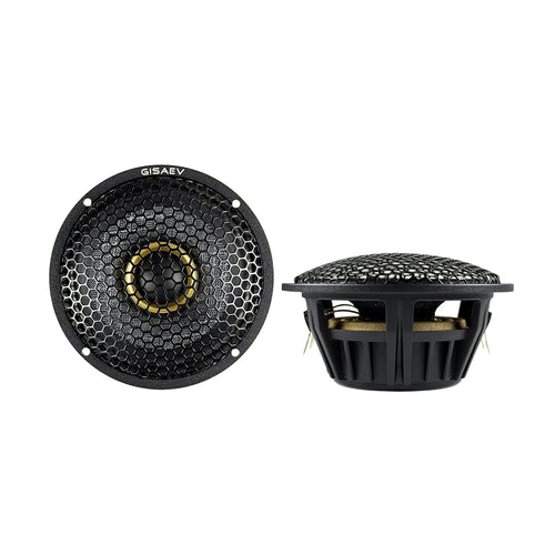 2 enceintes de voiture médium 3,5" de haute qualité, enceintes centrales 2 voies 3 canaux, stéréo HiFi à source ponctuelle identique pour système audio de voiture