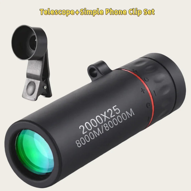 2000x25 HD Monocular Telescope