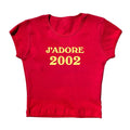 Baby Tee Short Sleeve Tee Vintage Graphic Tee print Women's Fairy Trash Accessory Y2k Clothes Cropped Top Tee shirt clothes emo