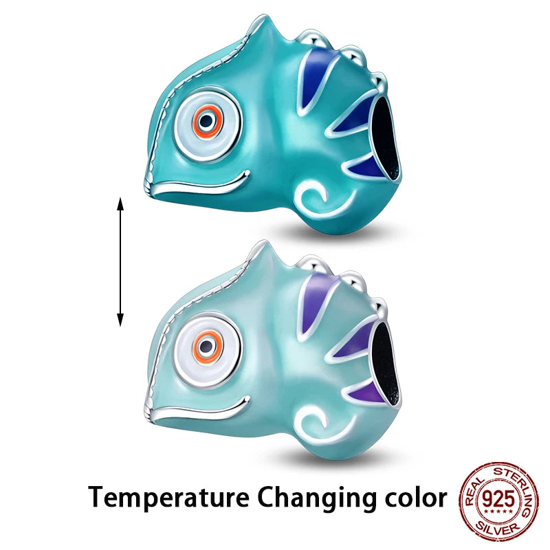 Hot Sale 925 Silver Glow in the dark Firefly Honeybee Star Charms Beads Fit Qikaola 925 Original Bracelets Fine DIY Jewelry Gift