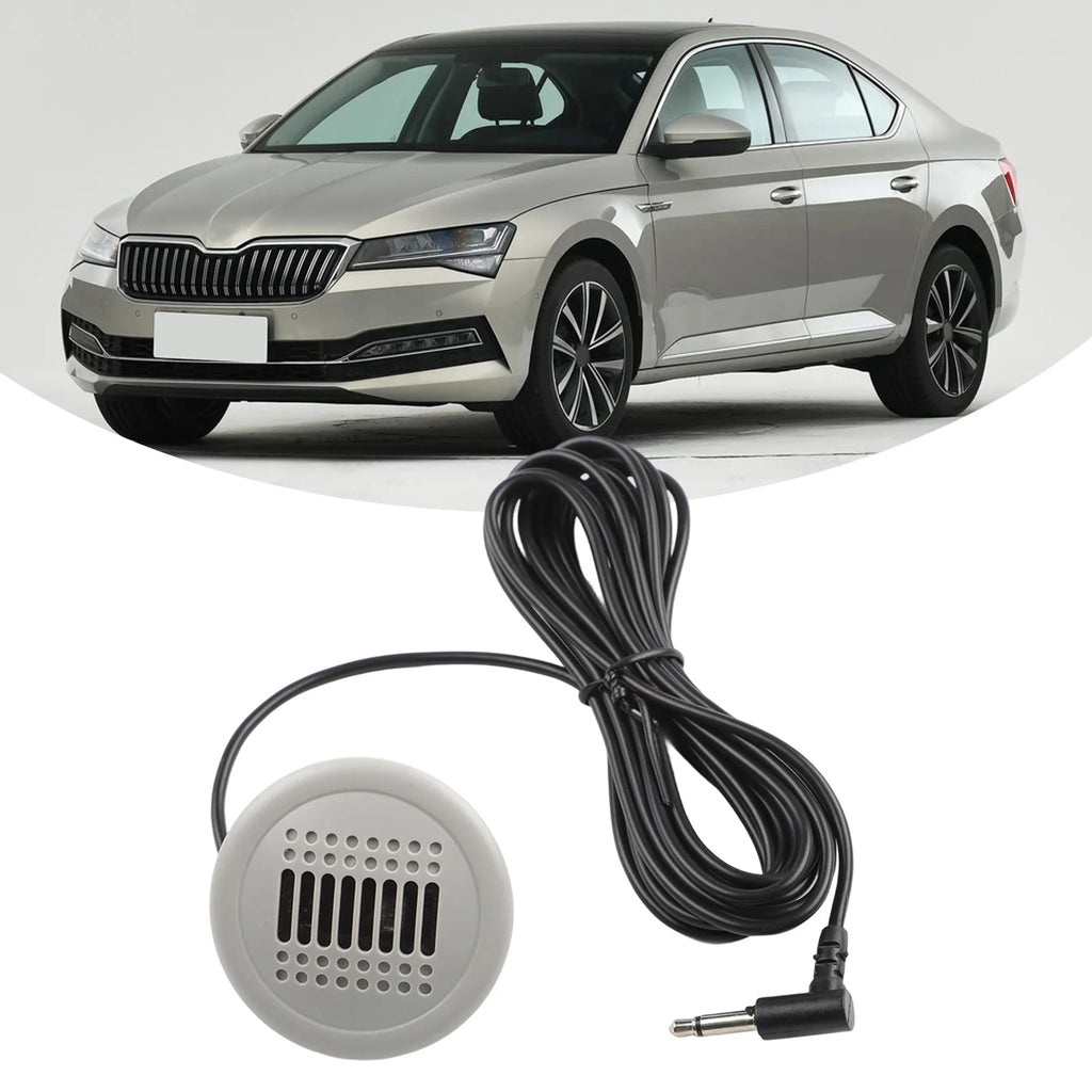Car Audio Setup 3.5MM Microphone Wired Microphone For Android Radio Vehicle Microphone Non-deformed Design Practical Functions