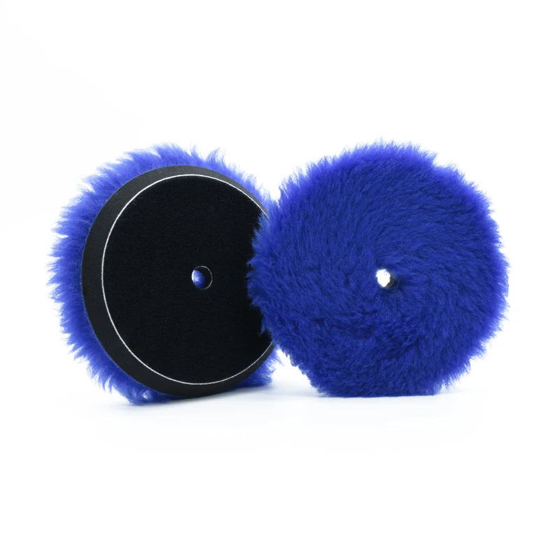 DETAILING Car Polishing Pad Wool Buffing Pads Waxing Polishing Disc Cleaning Scratch Removal Tool 3/5/6 Inch Self-Adhesive