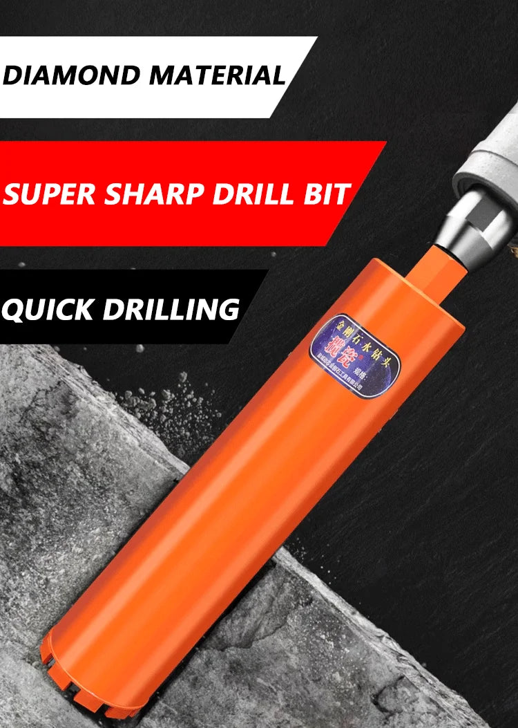 LAANCI Diamond core drill bit M22 thread 400mm diameter 25-500mm laser welding for reinforced concrete hole drill