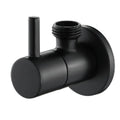 1/2"male x 1/2" male Brass Bathroom brushed gold  black Angle Stop Valve Chrome Copper Tap Toilet Bathroom Basin laundry AG666