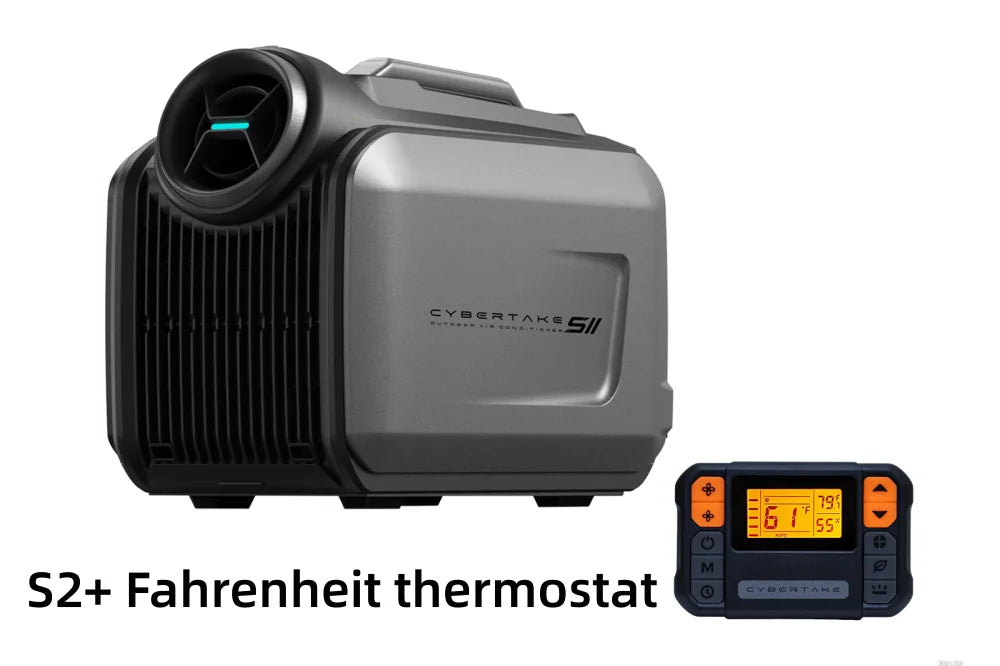 Cybertake S2 Pro Portable Air Conditioner Indoor Outdoor Universal Comfort Device Fashion Appearance Durable Overall Design Brings Cozy Using Experience Suitable For Vacation Outings Family Leisure And Long Term Outdoor Activ