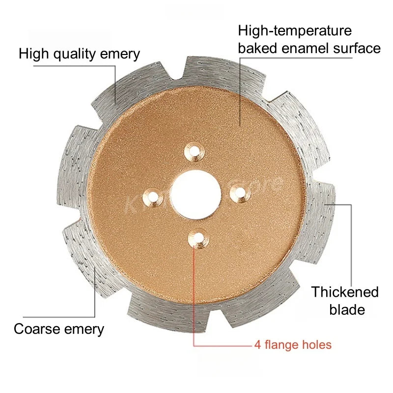 3-15MM Thickeness Diamond Saw Blade 90/110/150/180/200/230MM Carving Blade Stone Wall Slot Concrete Tile Metal Cutting Blade