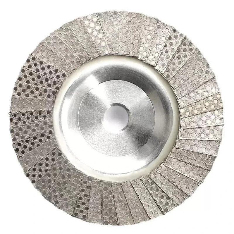 4" 100mm Diamond Flap Disc Electroplated Grinding Wheel For Polishing Marble Granite Stone Abrasive Tool For Ceramic Tile