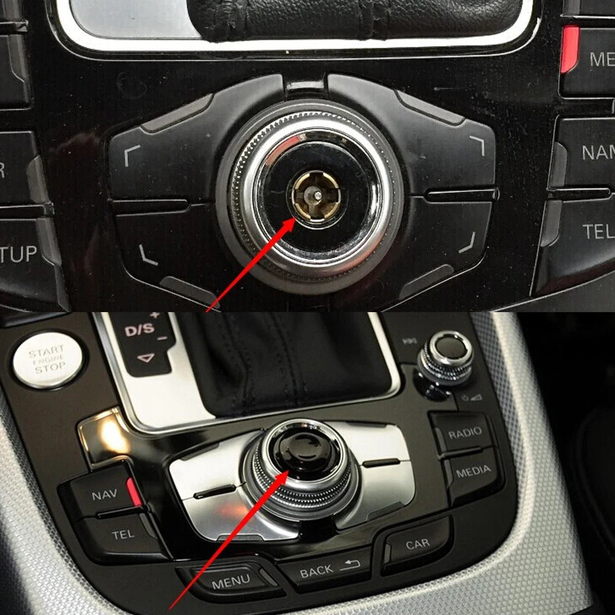 For Audi A4 B8 Avant A5 8T A6 C6 A8 S4 S5 S6 Q5 8R Q7 Sportback Multimedia MMI Control Knob Joystick Button Repair Kit 8K0998068