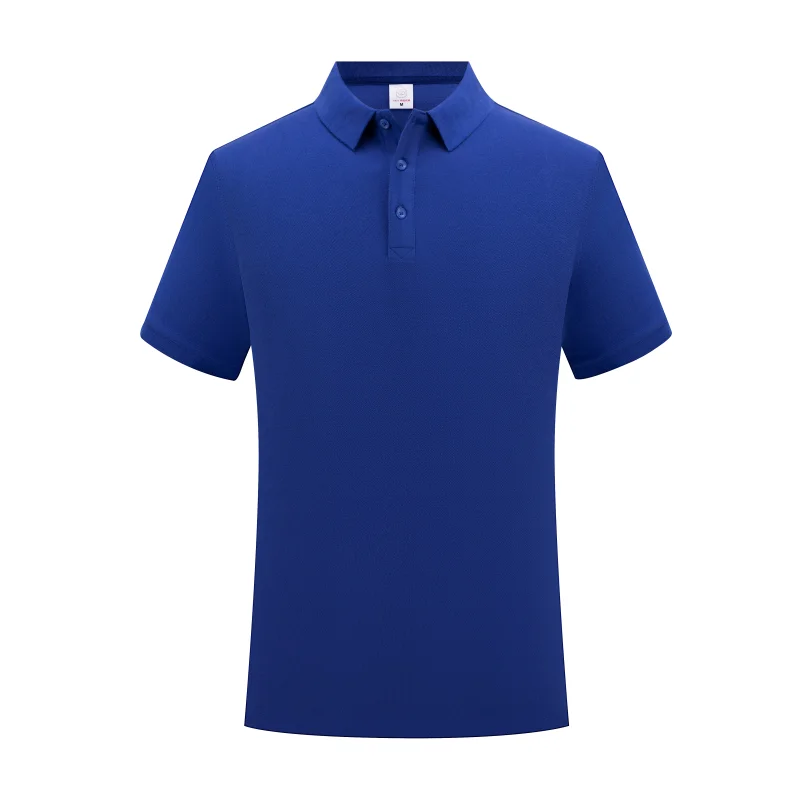 High-Quality 100% Cotton Polo Shirt Custom Logo Print Personal Design Tops Embroidery Summer Men And Women Clothing S-4XL