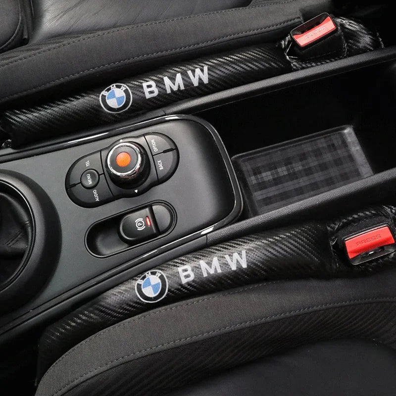 2Pcs for BMW Car Cushion Crevice Gap Stopper Protector Cover M E46 E39 E90 X1 X3 X5 E70 M3 M5 Power performance Accessories