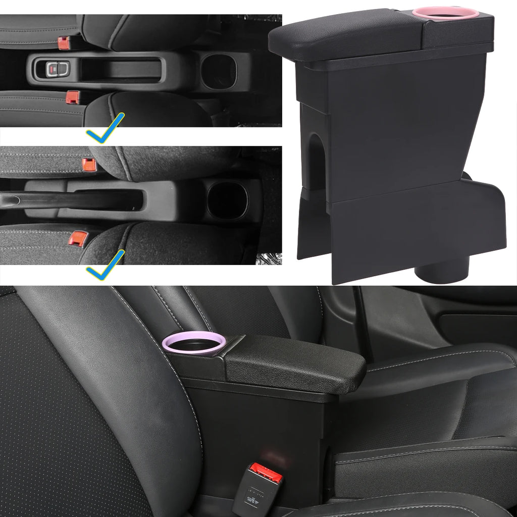 For Leapmotor T03 Armrest Box For Leapmotor T03 Car Armrest 2021-2026 Central Storage Water Cup Holder Car Accessories Parts