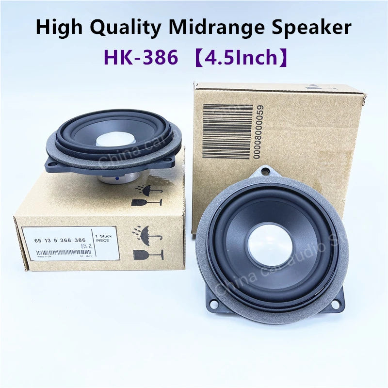 Car 4.5 Inch Midrange Speaker For BMW F10 F11 E84 E90 E91 E92 E93 5 Series Loudspeaker Front Door Audio Sound Music Speaker Kit