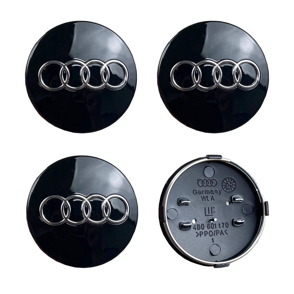 4pcs Audi Wheel Hub Center Covers