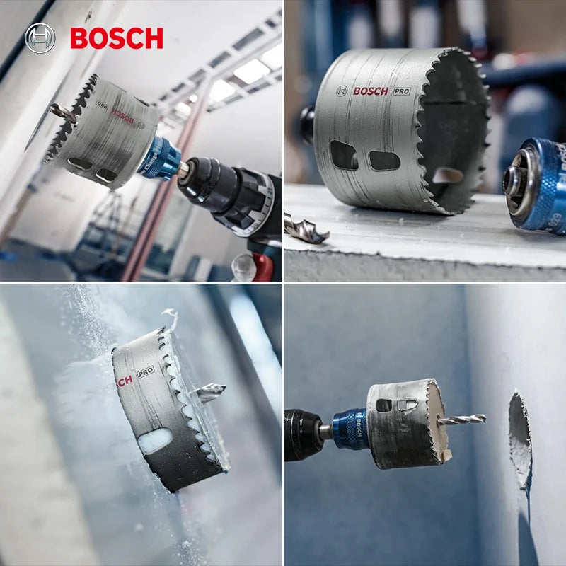 Bosch holesaw set 51cm Professional 5 Pieces With Power Change Plus Starter Kit for Bosch PowerChange Plus