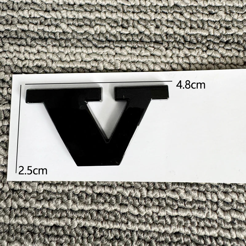 Volvo Car Letter Badge Auto Trunk Metal Stickers For Volvo Xc60 Xc90 V40 V60 S60 V50 V90 S80 C40 XC40 V70 XC70 C30 C70 Rdesign