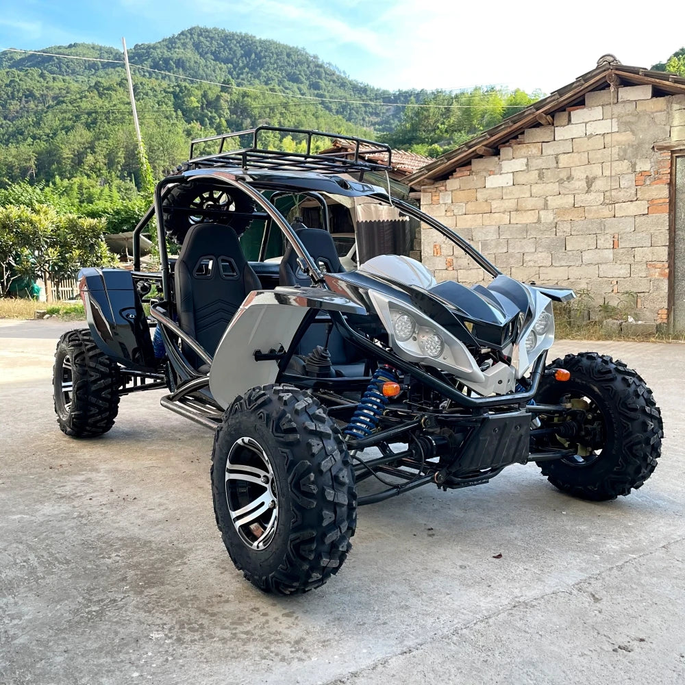 Fuel Adults 500cc Buggy 4x4 Off-road Go Kart Pedal Go Kart All-Terrain UTV Beach Drifting Bike for Sand Outdoor Adventures