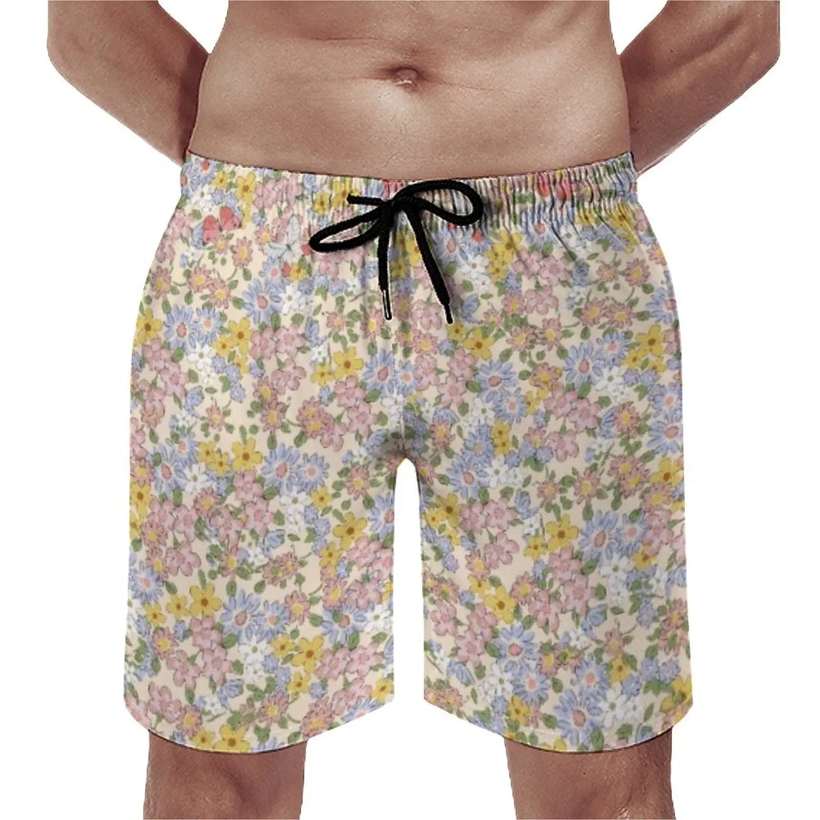 Maillots de bain d'été assortis pour couples, maillots de bain deux pièces pour femmes, motifs floraux d'été personnalisables