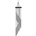 12 Metal Aluminium Tube Wind Chimes with Hooks, Outdoor Garden Decoration Home Wedding Party Memorial Decoration Favours