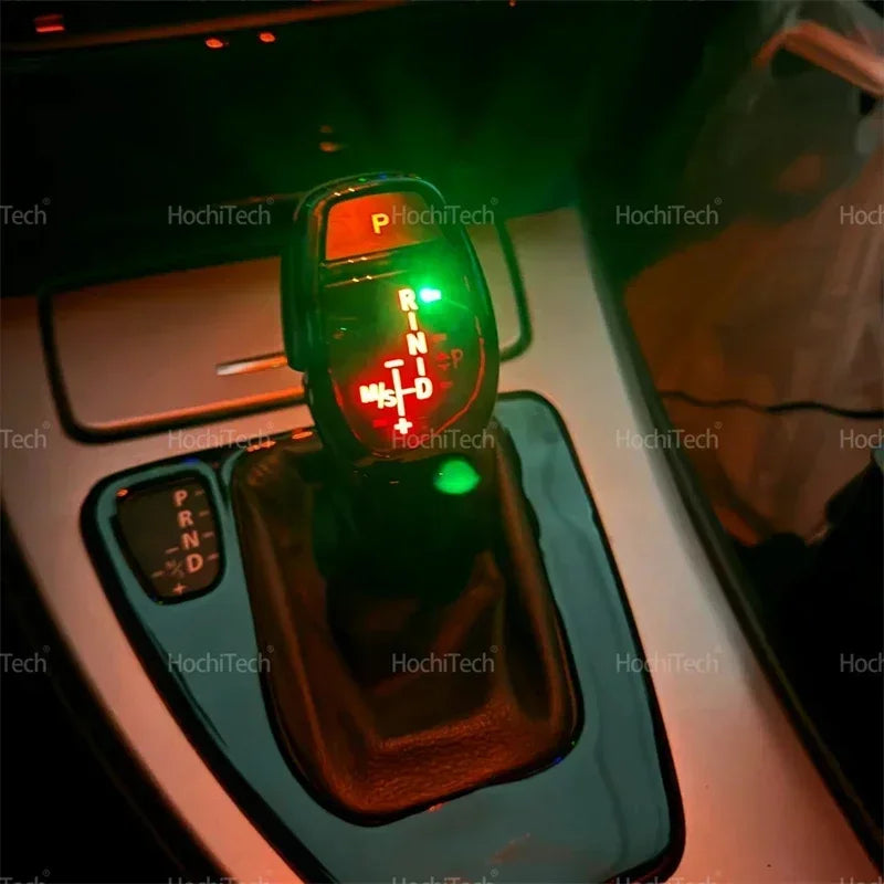 LED PU Leather Shift Knob for BMW X5 E53 3.0i 4.4i 4.6is 4.8is 2000-2003 Automatic Transmission Handball Shift Lever Upgrade