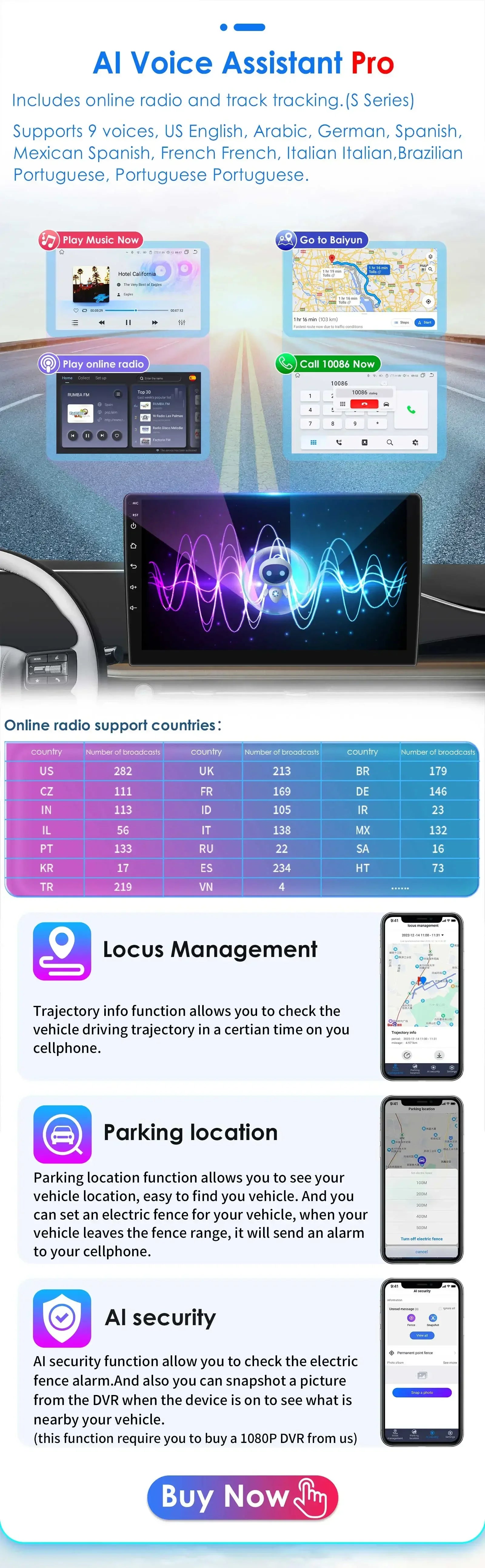 Hizpo 2Din 9inch CarPlay Android Auto Car Radio for Peugeot 307 307CC 307SW 2002 - 2013 Multimedia Navigation GPS RDS DSP 4G BT