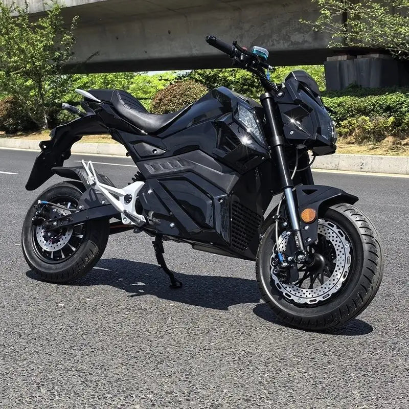 High Speed Adult Electric Motorcycle | 72V Electric Motorcycle & Off-Road Dirt Bike for Mountain Riding