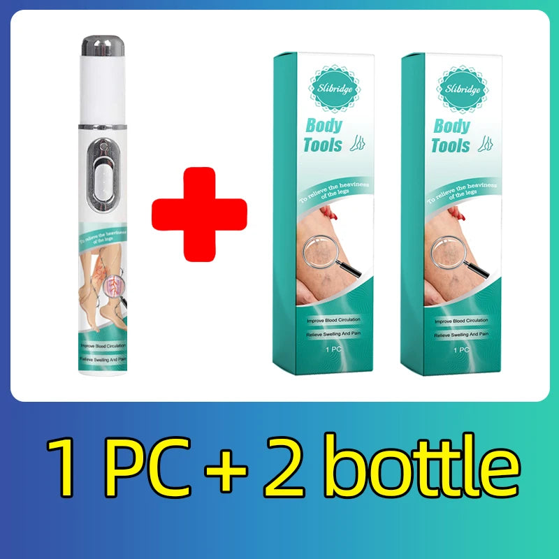2 in 1 Effective treatment for varicose veins, relieves dilated vasculitis of leg phlebitis, avoids surgical pain,Unisex
