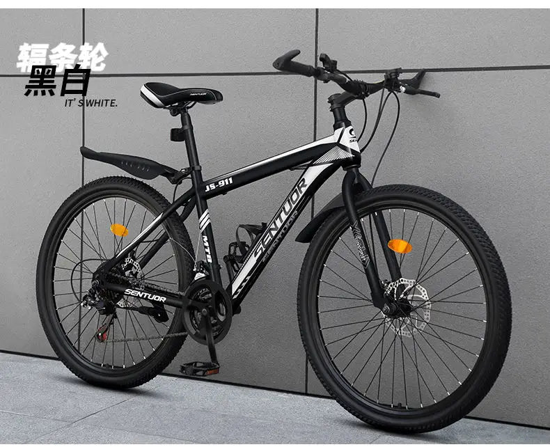 Mountain bikes for adults variable speed off-road racing shock-absorbing bikes for adults boys girls and students aged 8 to 15