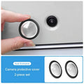 2Pcs Car Camera Protective Cover Reverse Image Lens Sticker For Audi A3 A4 A5 A6 A7 A1 A2 A8 Q1 Q2 Q3 Q4 Q5 Q6 Q7 Q8 TT S5 B8 B9