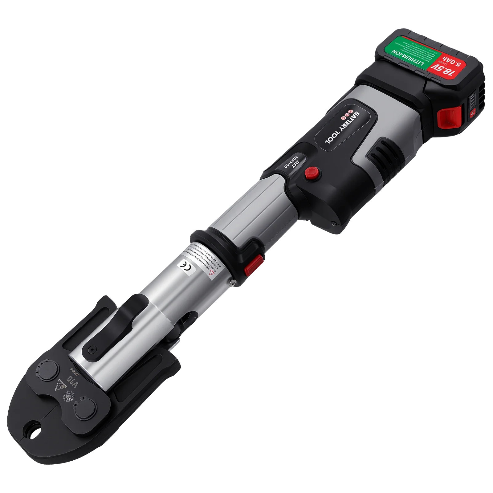 Podofo Electric Pipe Crimping Tool for TH16/20/25/26/32mm+V12/15/18/22/28mm+U16/20/25/32mm Battery Compression Tool with Jaws