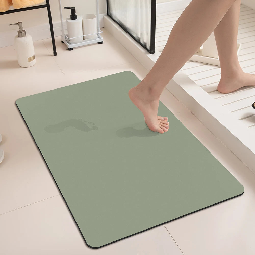 Bathroom Absorbent Mat Diatom Mud Shower Non-slip Floor Mat Toilet Dirt-Resistant Mat Shower Room Door Entrance Mats banho