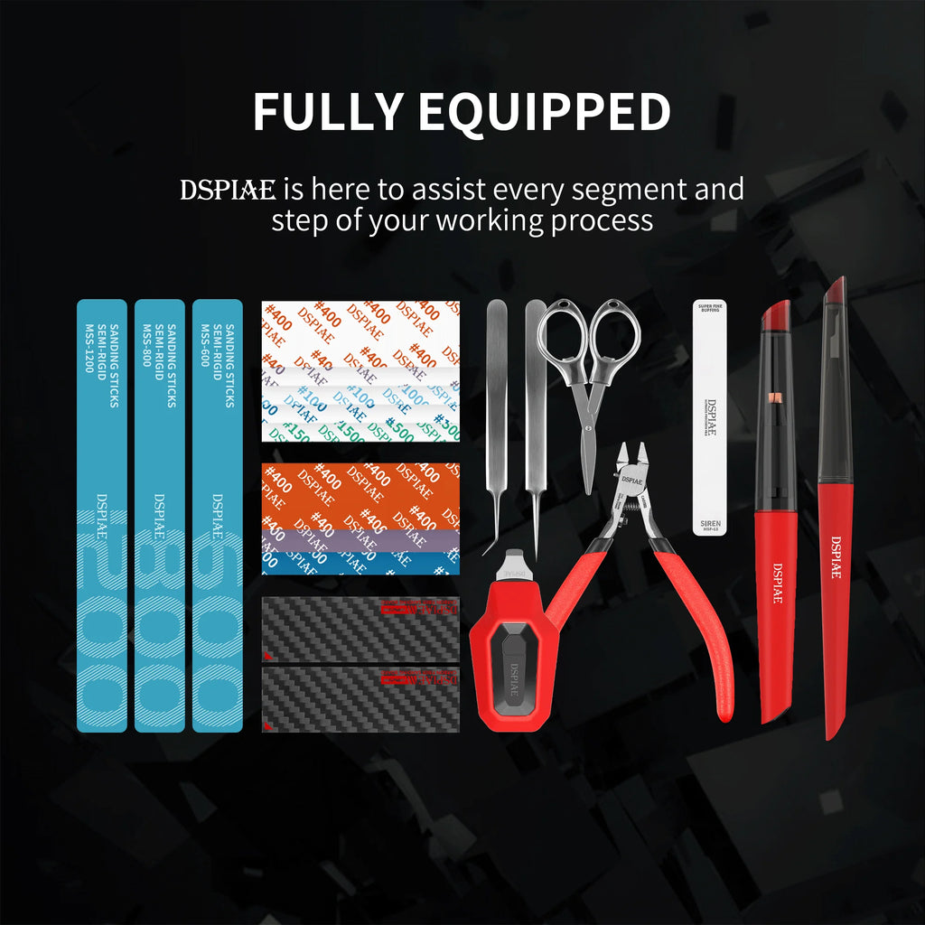 DSPIAE TC-S01 Departuretool Combo Multifunctional Model Tool SET，Multifunctional Model