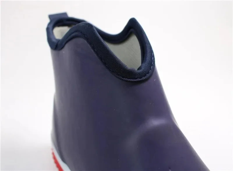 Men Rain Boots Outdoor Non Slip Fishing Boot Rubber Galoshes Men Ankle Rain Boots Waterproof Garden Work Shoes Botas Para Lluvia