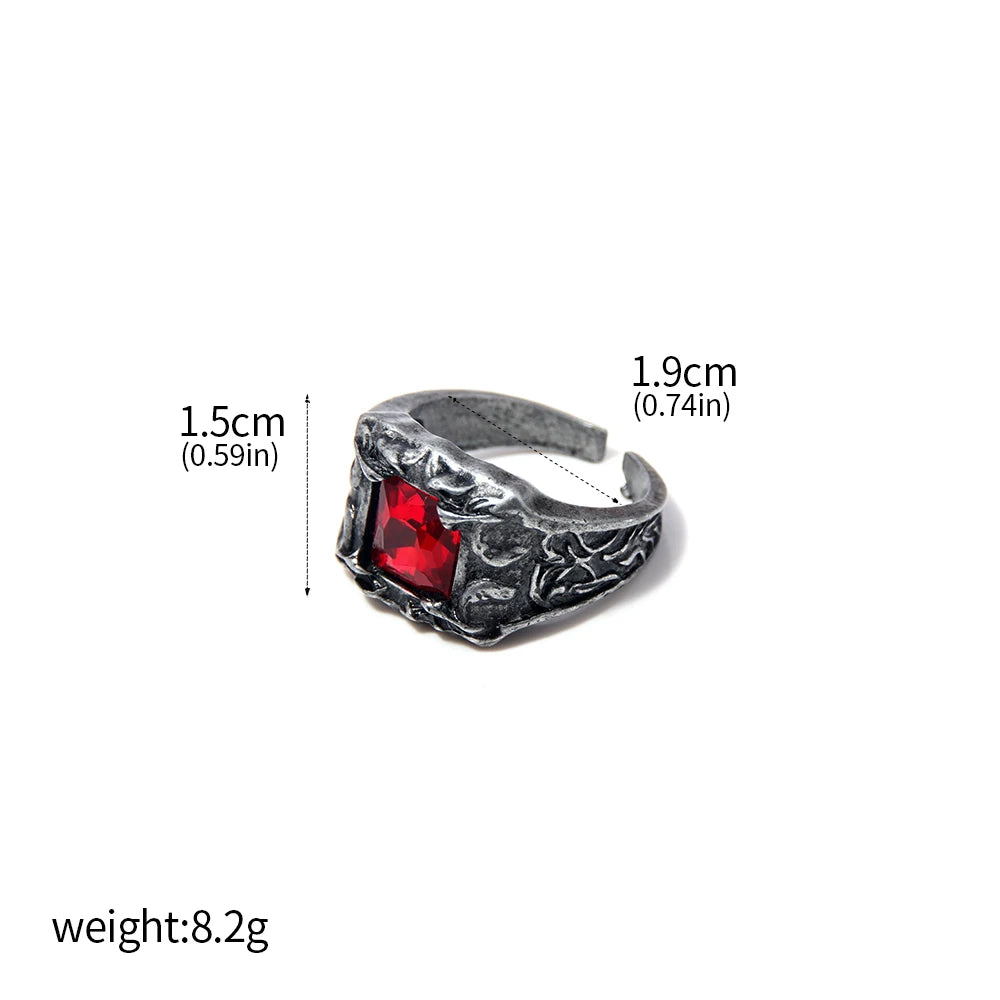 Game Dark Souls 3 Series Rings Havel's Demon's Scar Chloranthy for Fans Woman Men Decorations Party Jewelry Gift Accessories
