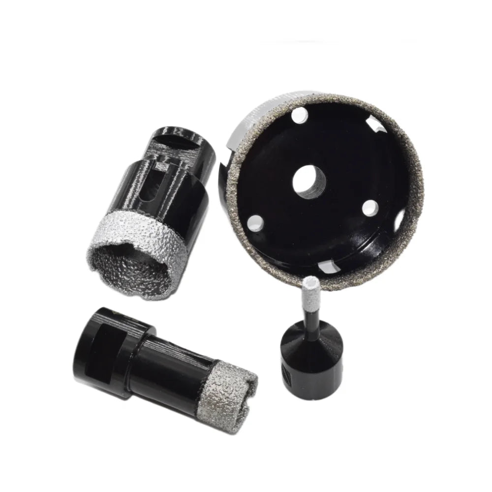 1pc Dry Diamond Porcelain Drilling Core Bits Ceramic Tile Hole Saw Cutter Granite Marble Drill Bits with M14 Thread Opener