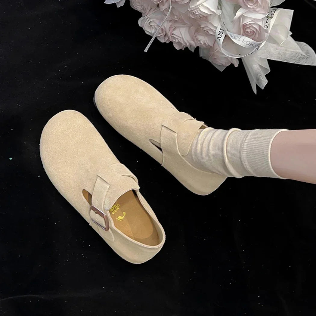 Top Quality New Leather ink panties For Women And Men Fashion Summer All-Match Sandals Shoes soft-Soled susal Sandals