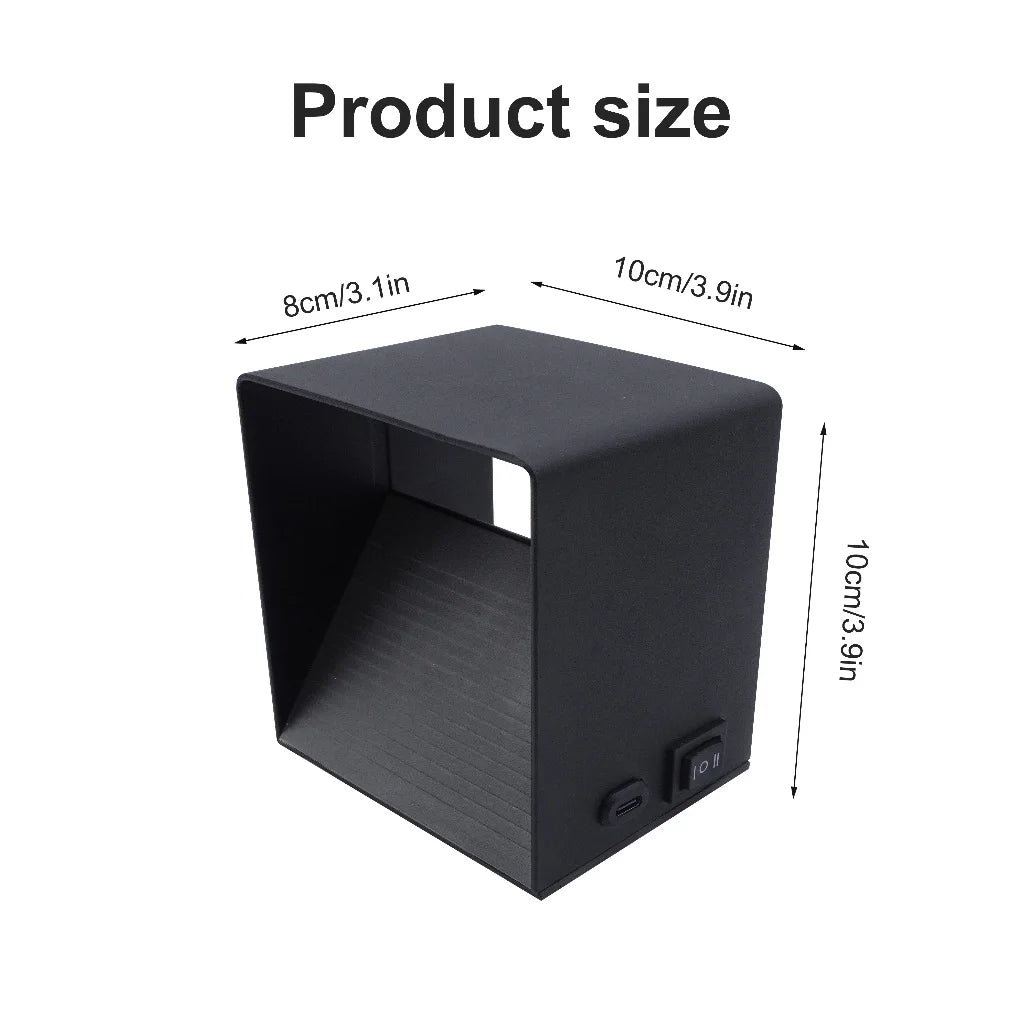 Applique murale LED rechargeable USB avec aspiration magnétique et détecteur de mouvement
